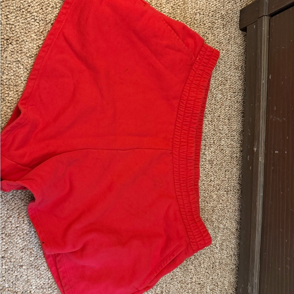 All in Motion Women's Vibrant Red Athletic Shorts